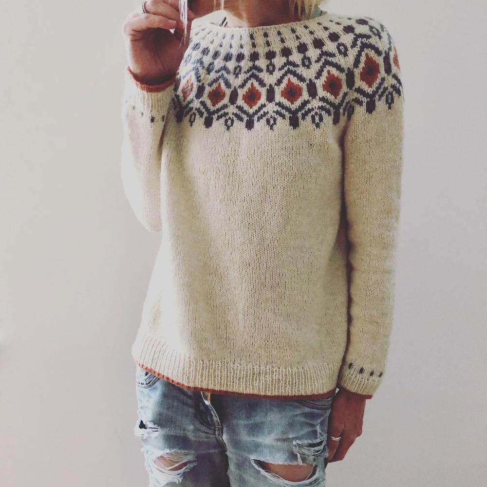 Handcrafted Artisan Knit Sweater