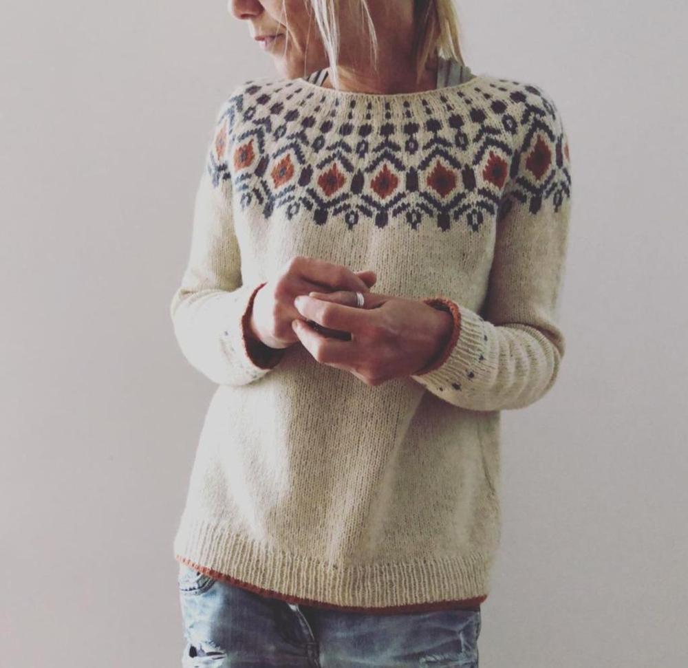 Handcrafted Artisan Knit Sweater
