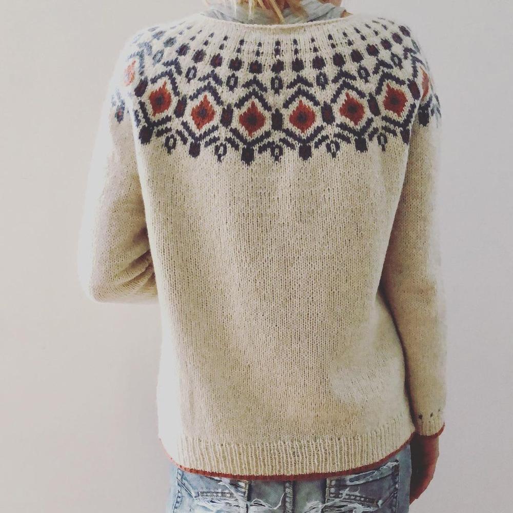 Handcrafted Artisan Knit Sweater