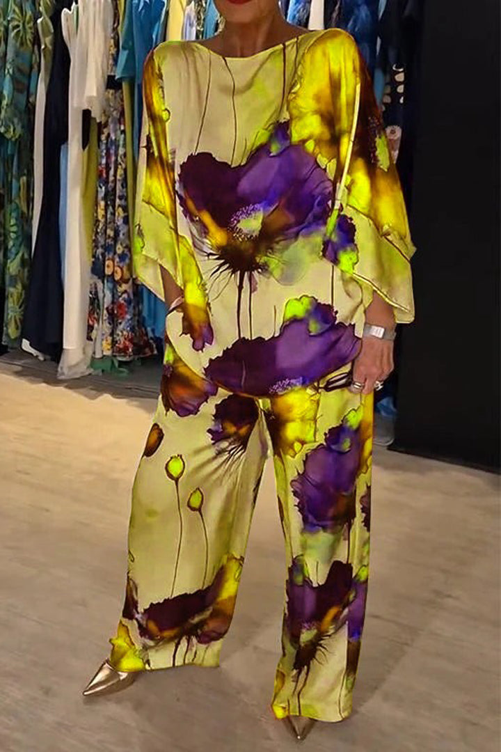 Stylish Printed Women's Ensemble