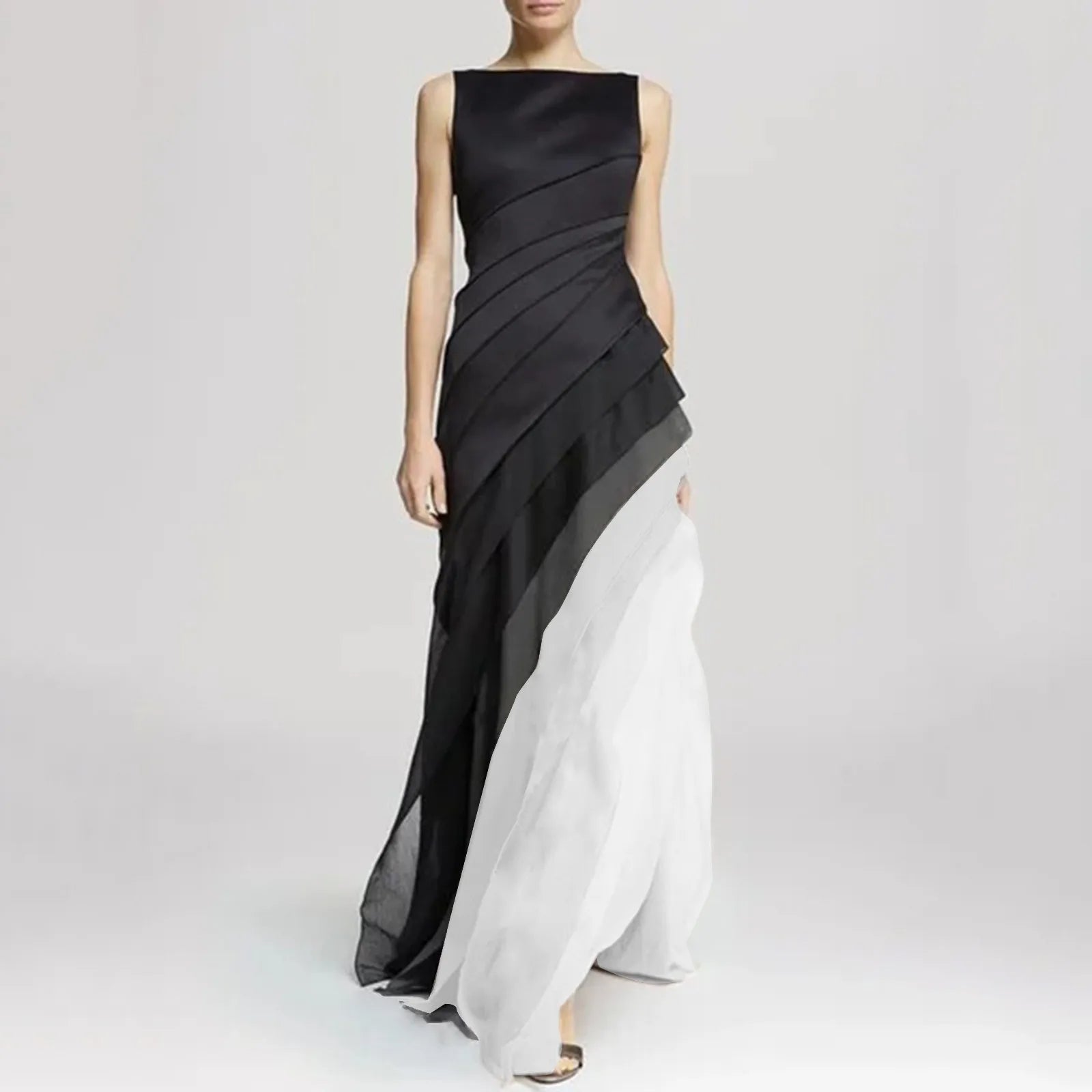 Chic Ombre Tiered Dress