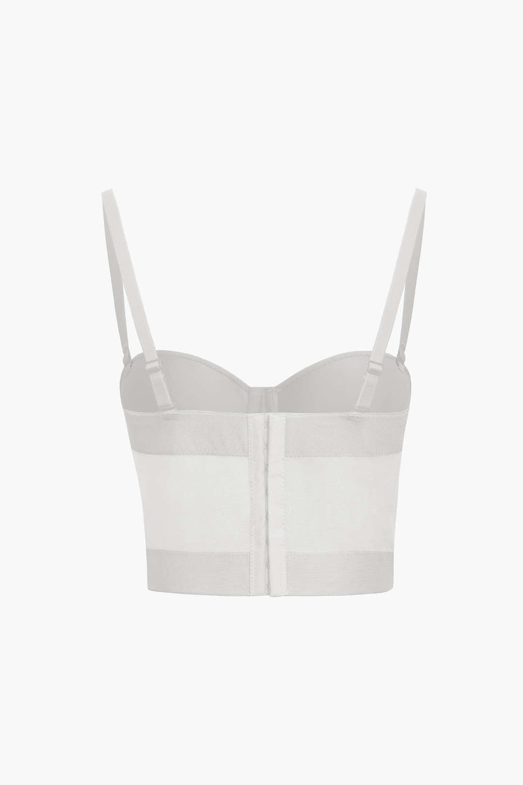 Mesh Underwired Bustier Blouse