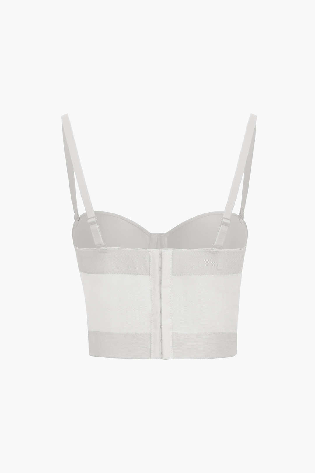 Mesh Underwired Bustier Blouse