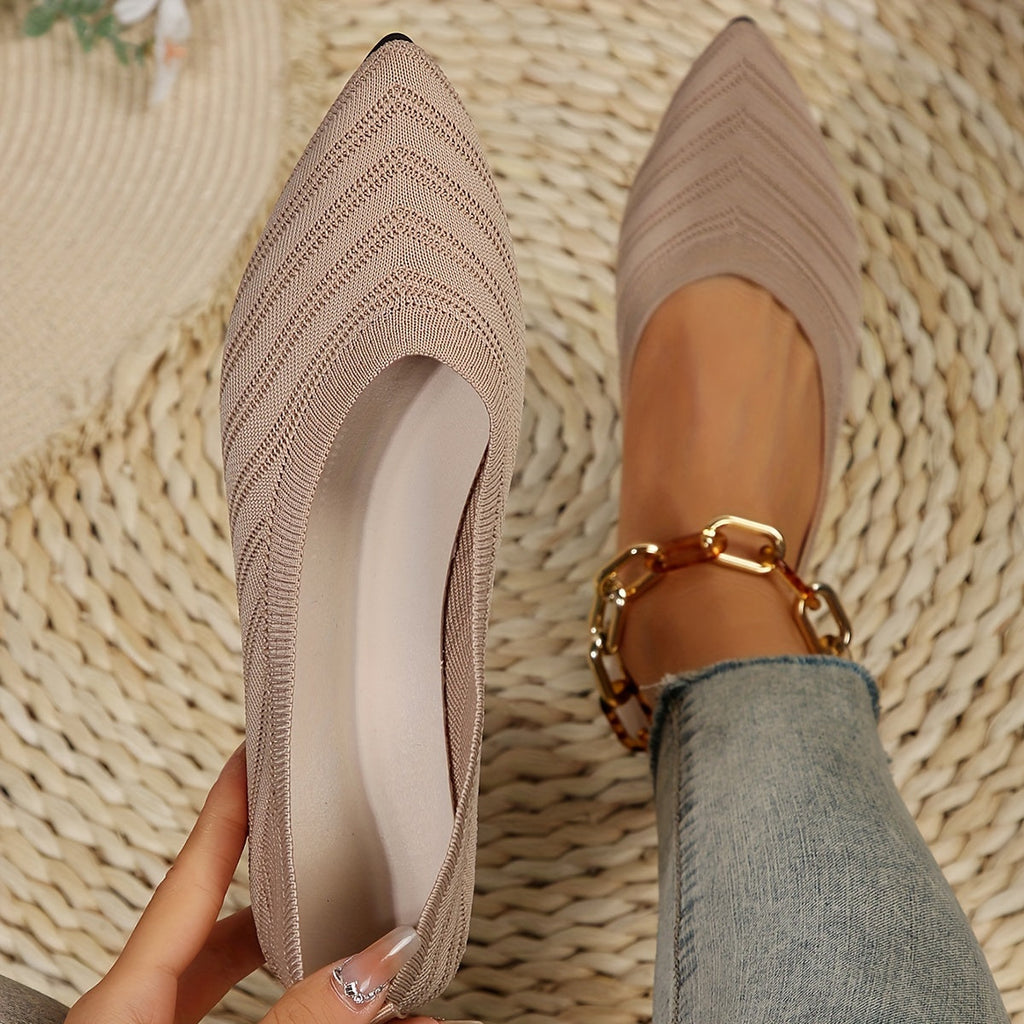 Cozy Women's Slip-On Ballet Flats
