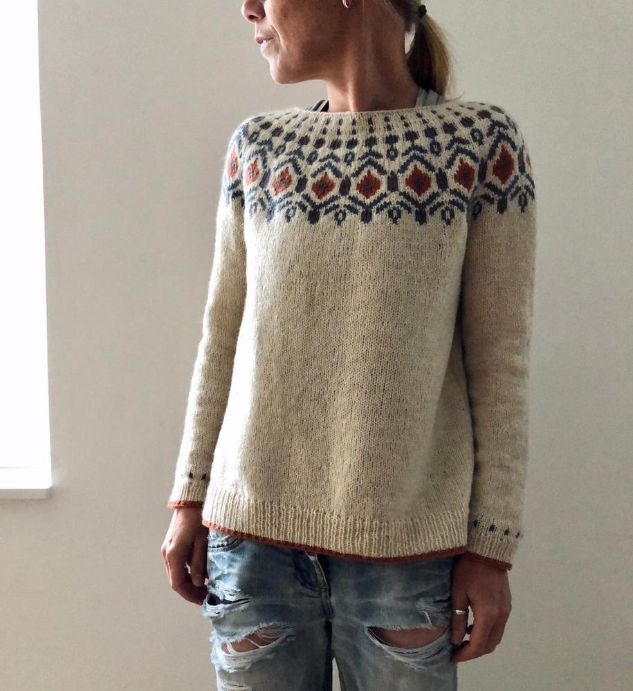 Handcrafted Artisan Knit Sweater