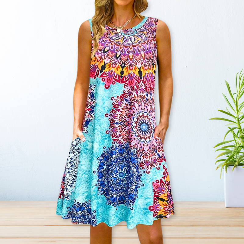 Flowy Floral Maxi Dress