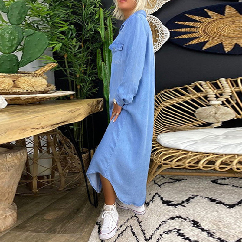Cozy Denim Dress