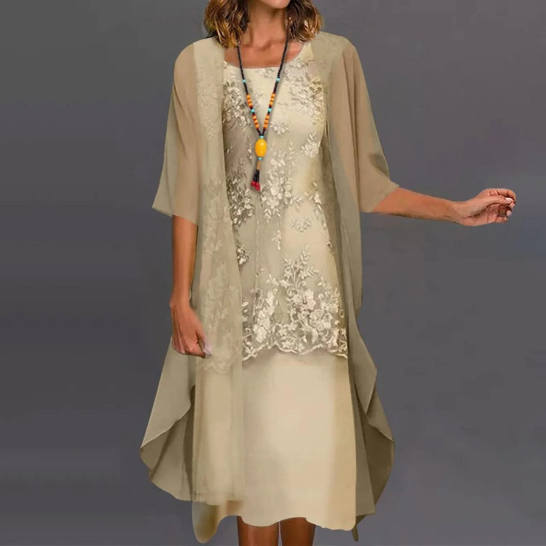 Graceful Chiffon Gown