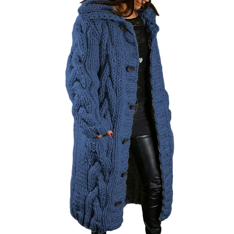 Wilma - Cozy Chunky Knit Cardigan