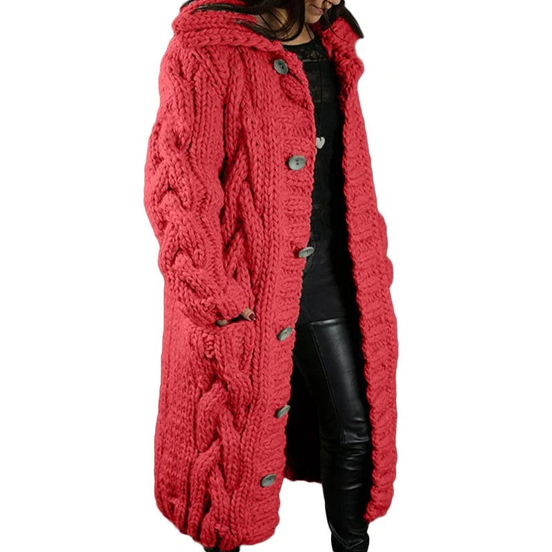 Wilma - Cozy Chunky Knit Cardigan