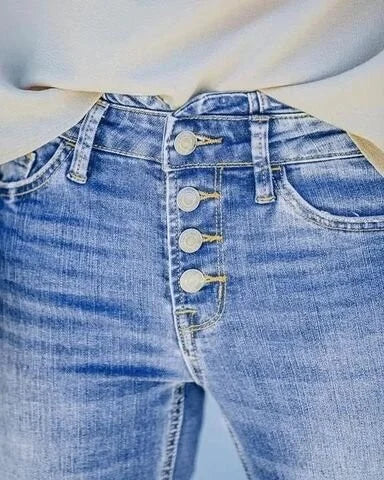 Flexible Women's Denim Jeans