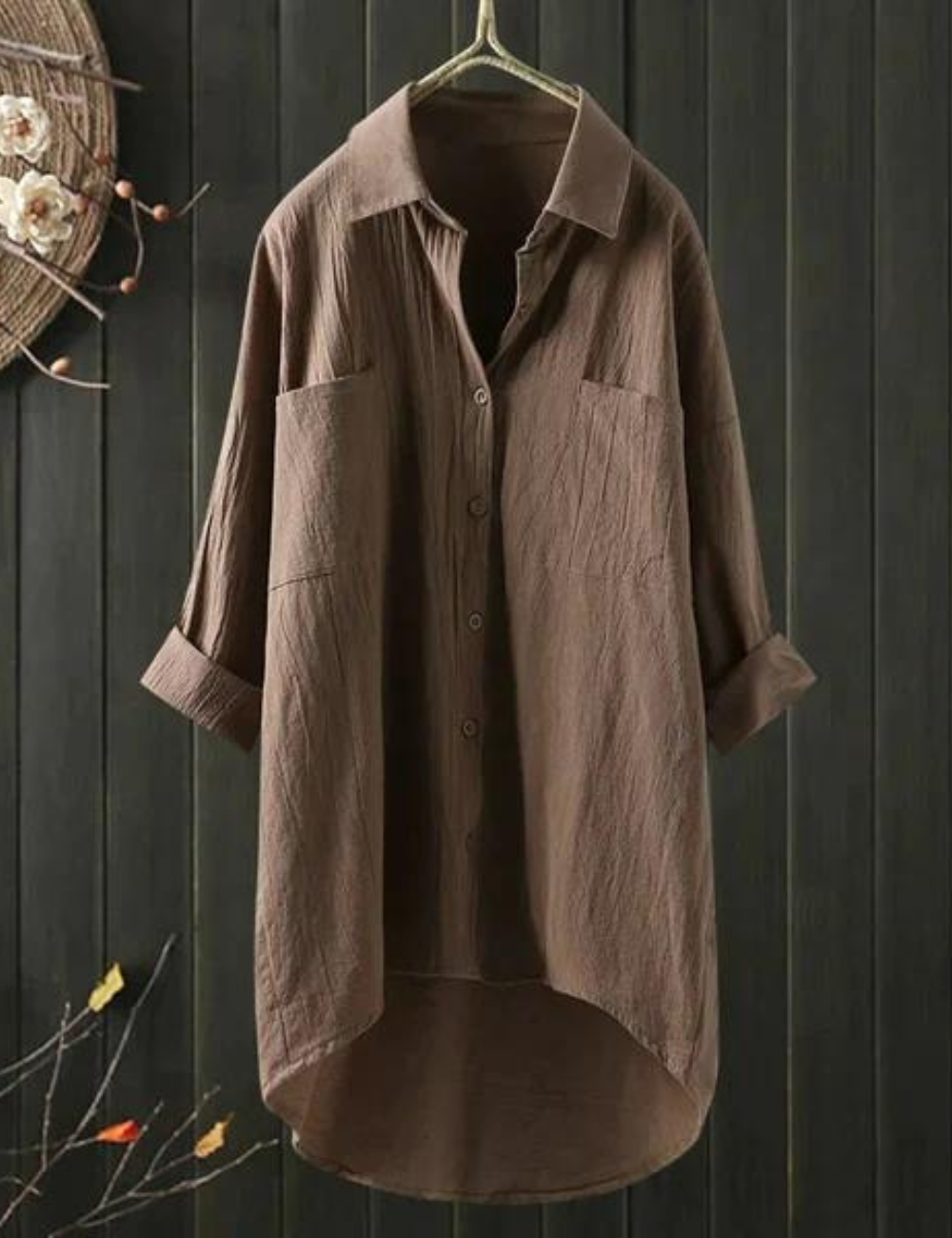 Cozy Shirt Dress