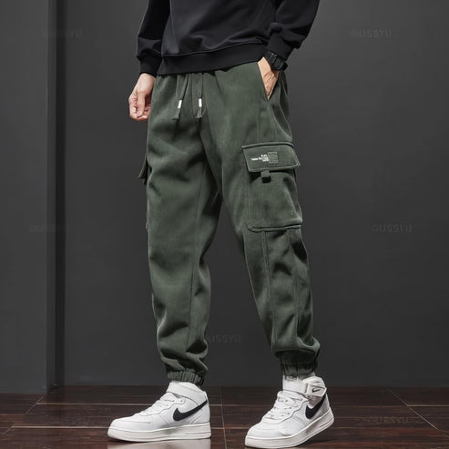 Cozy Corduroy Fleece Lounge Pants