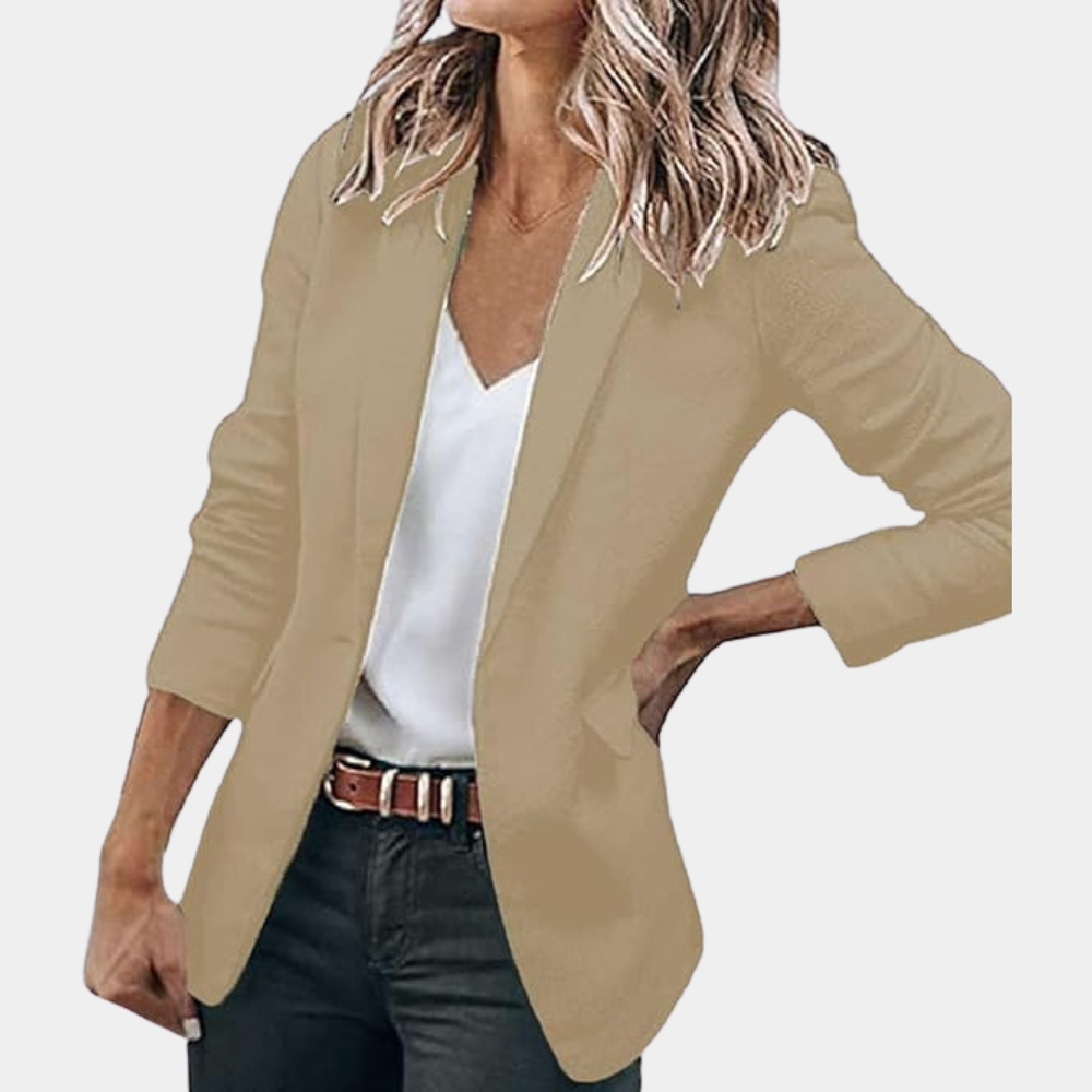 Casual Women's Blazer with a Relaxed Fit