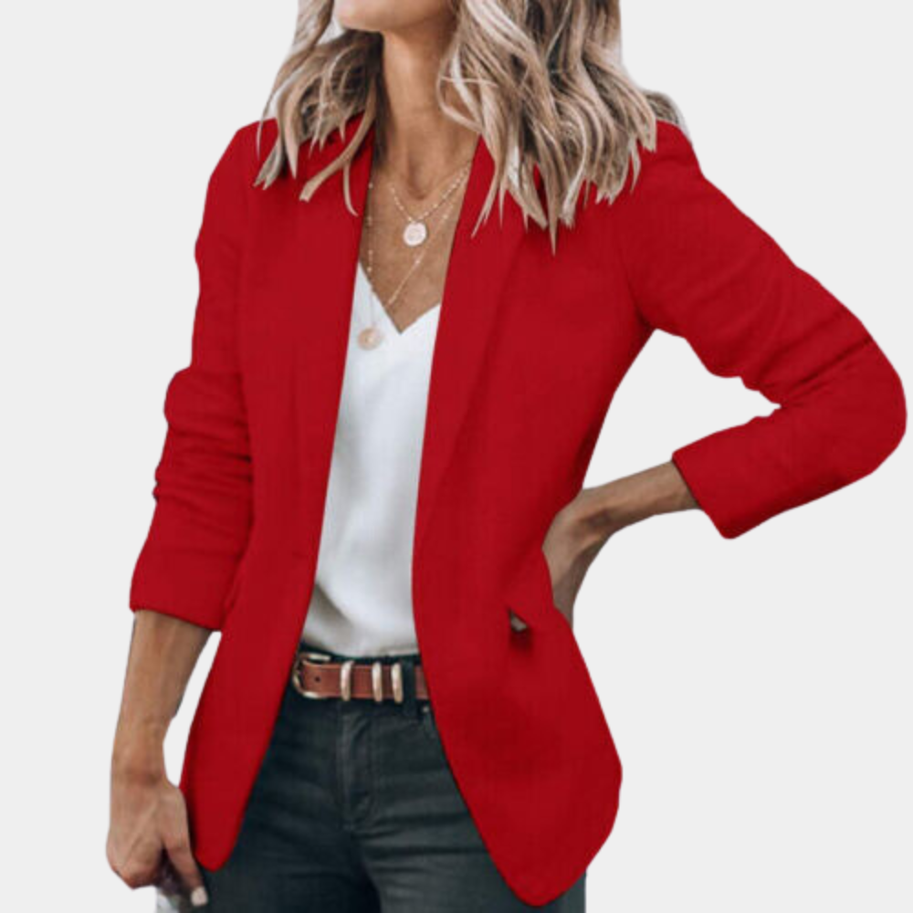 Casual Women's Blazer with a Relaxed Fit