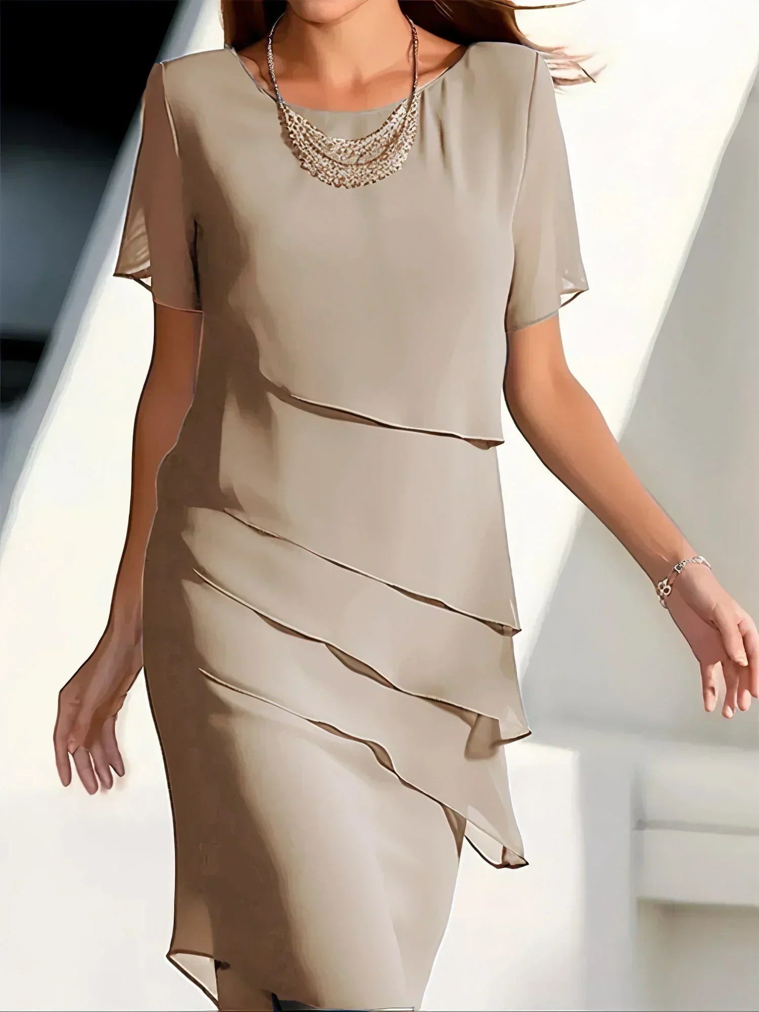 Elegant Chiffon Evening Dress