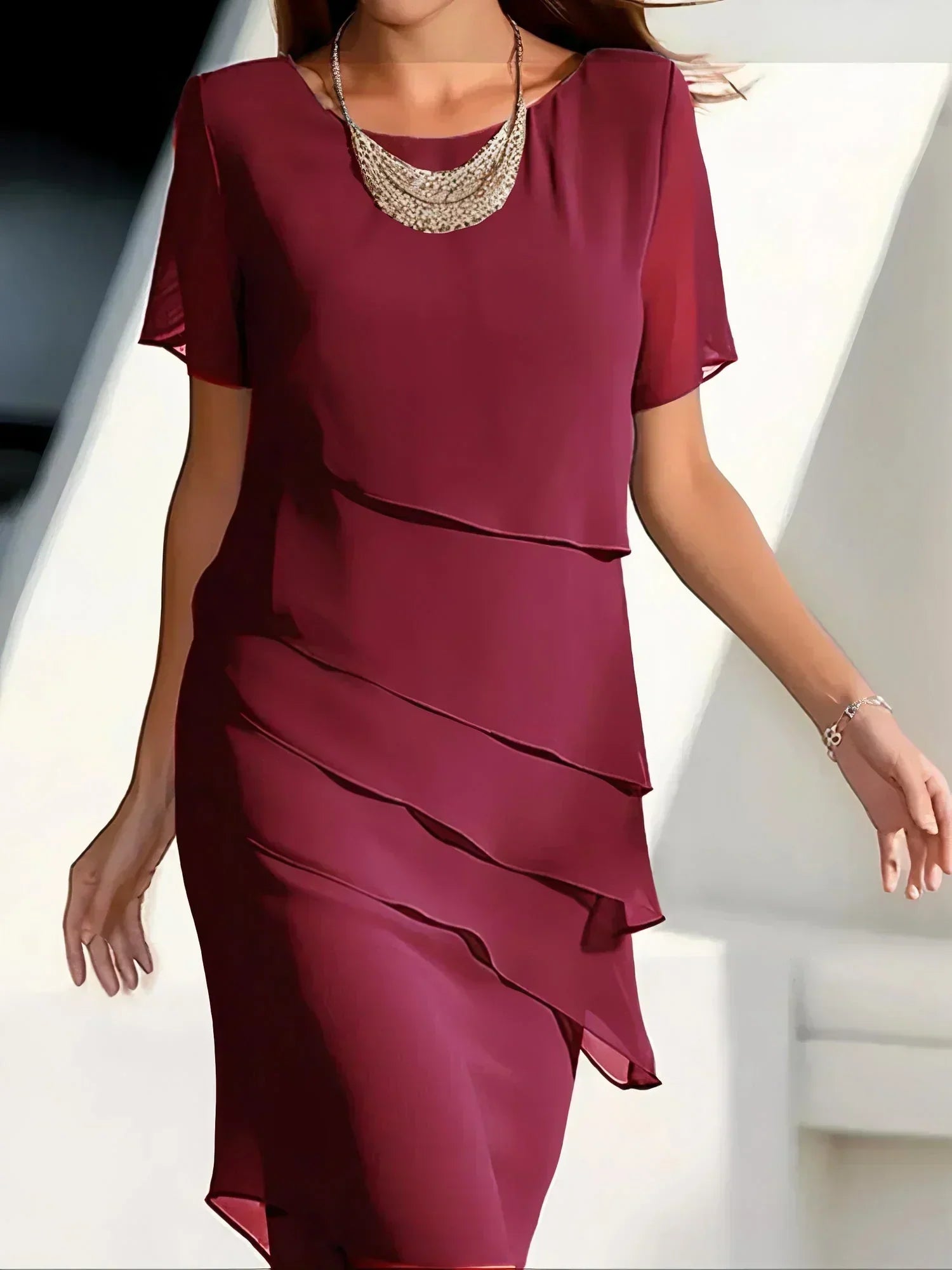 Elegant Chiffon Evening Dress