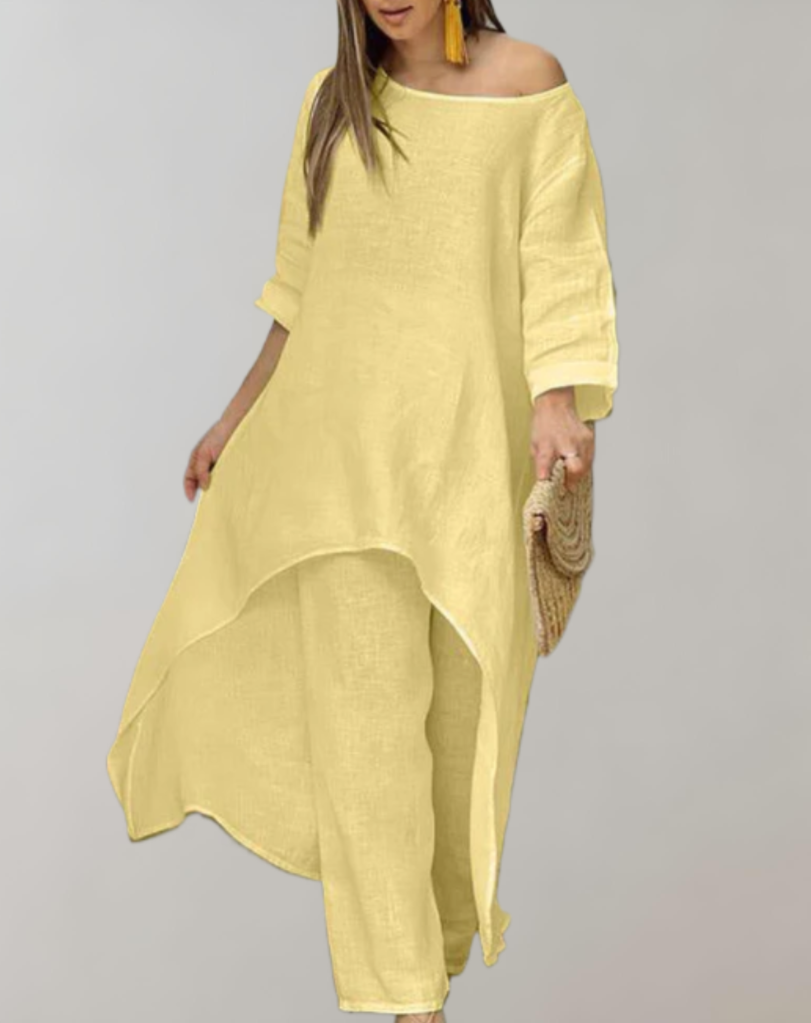 Carline Women's Two-Piece Pant Set