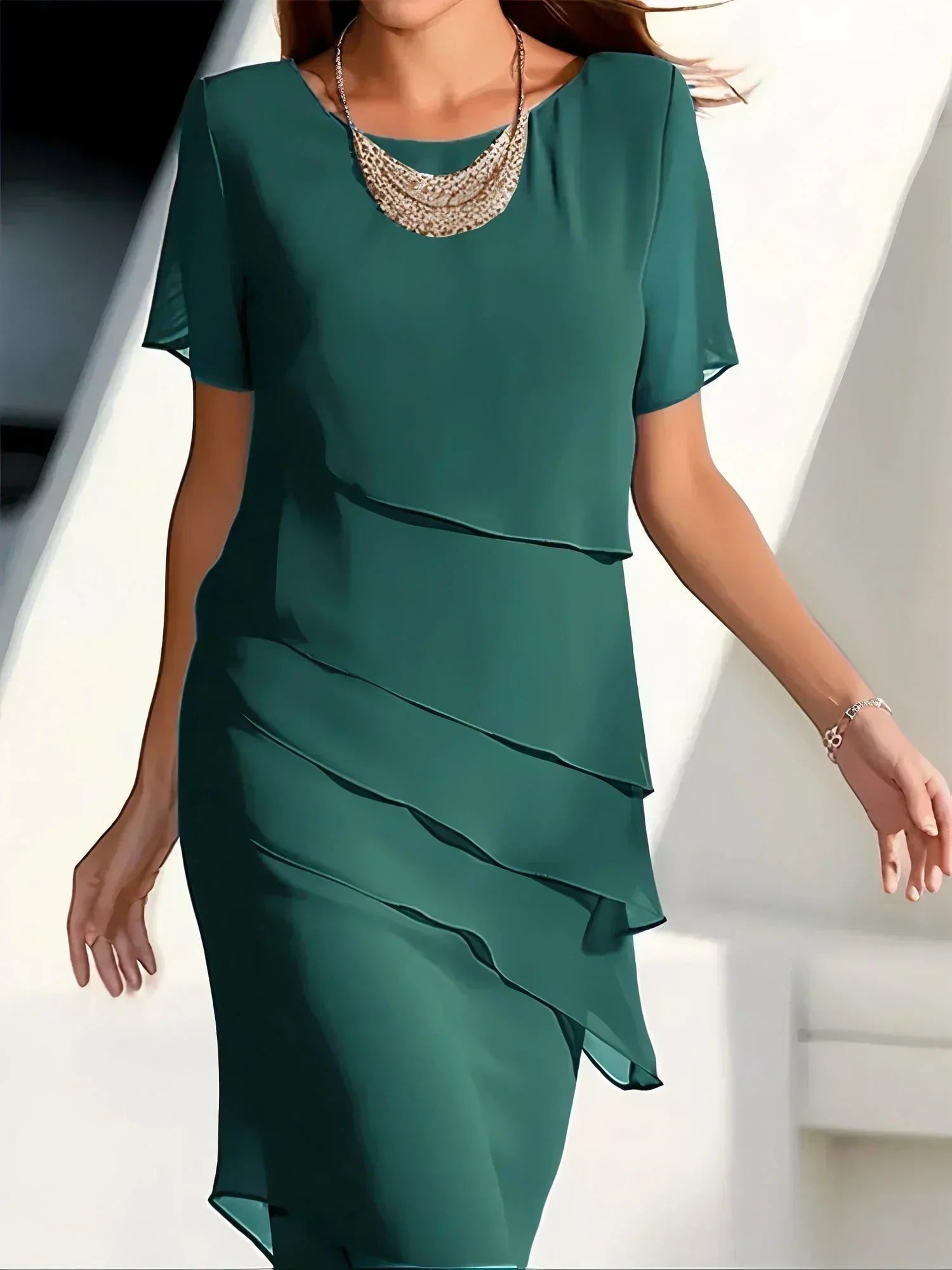 Elegant Chiffon Evening Dress