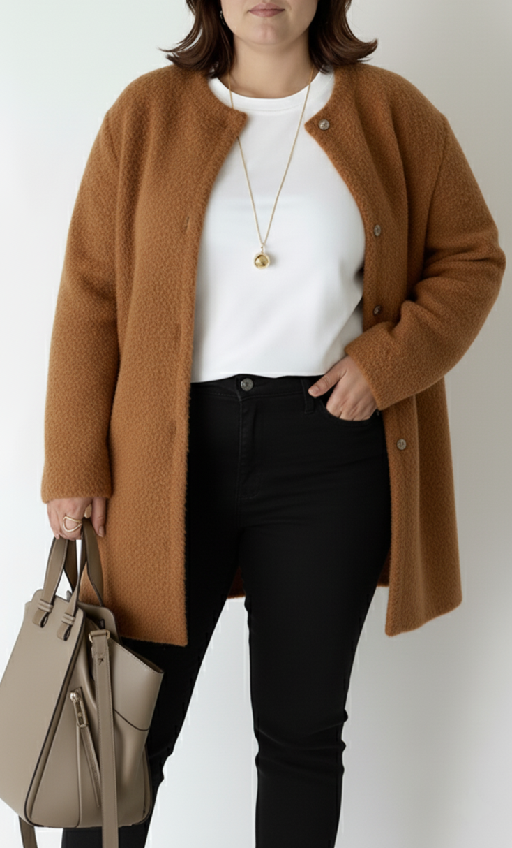 Stylish Oversized Knit Cardigan for Women | Plus Size Available