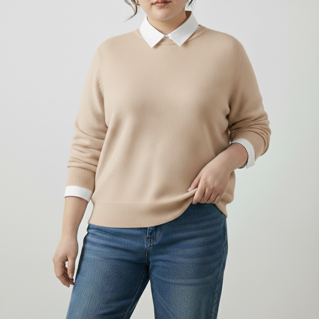 Stylish Classic Knit Sweater for Women | Available in Plus Sizes