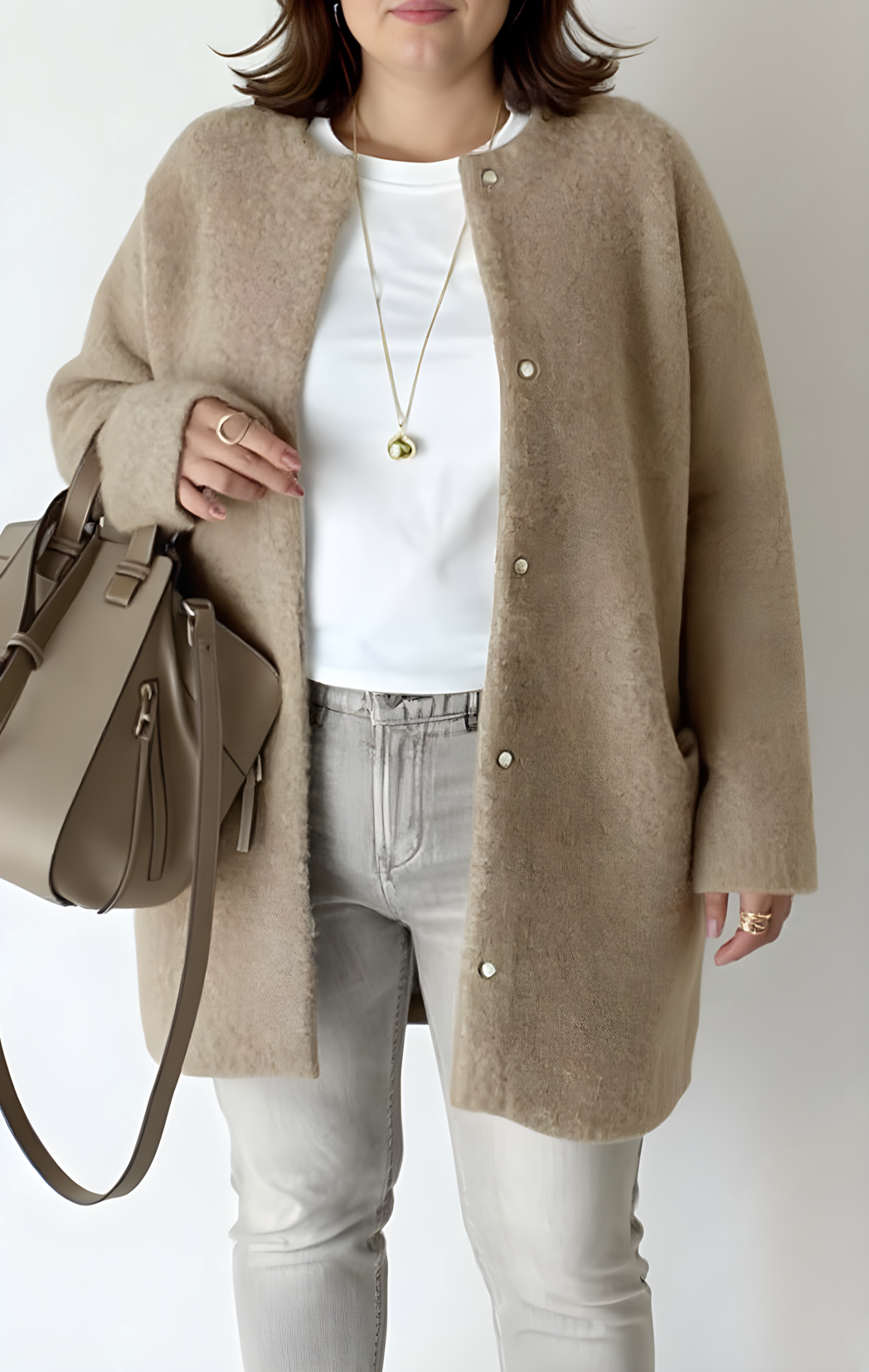 Stylish Oversized Knit Cardigan for Women | Plus Size Available