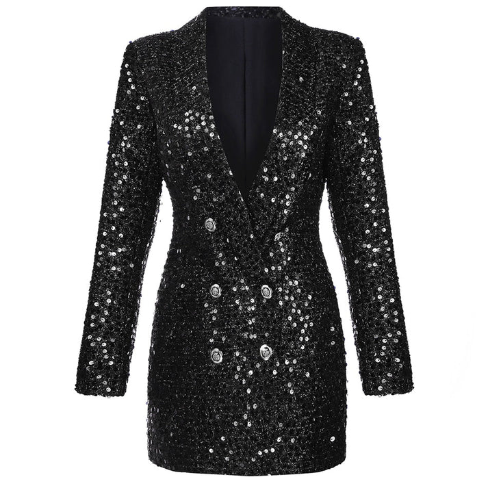 Paulina - Shimmering Blazer Dress