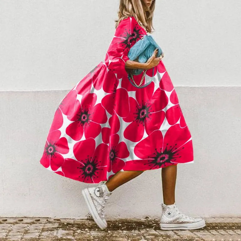 Floral Print Summer Dress