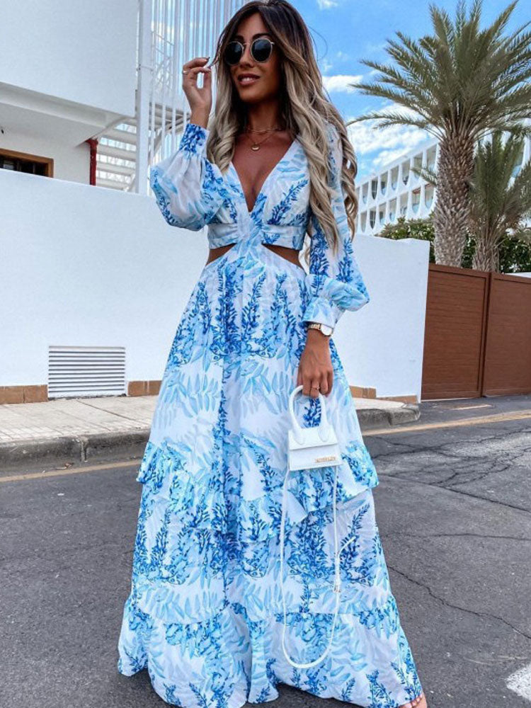 Cut-Out Detail Dress