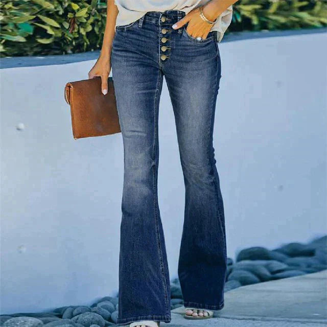 Flexible Women's Denim Jeans