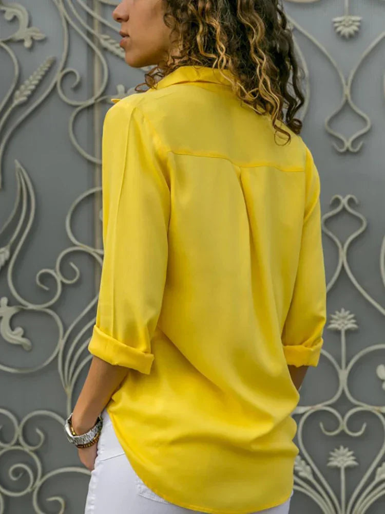 Elisa | Chic Long-Sleeve Blouse