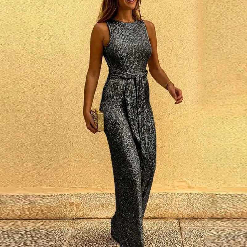 Chic Sequin Jumpsuit