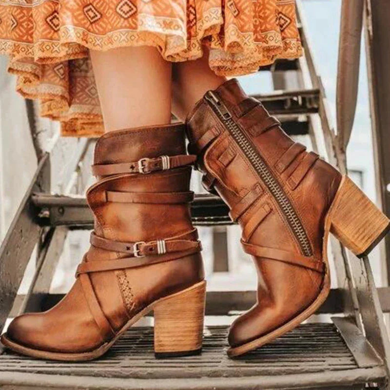 Vintage-Inspired Women's Boots
