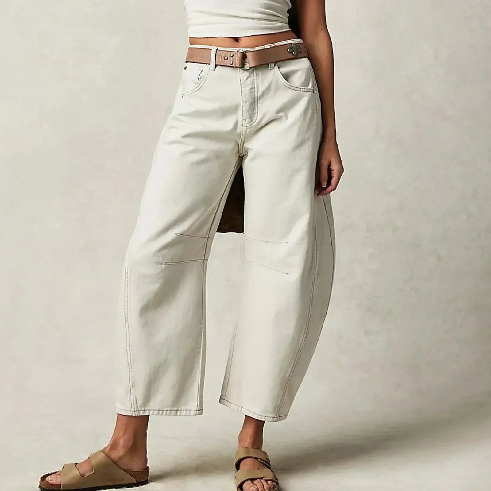 Deloise - Women's Comfortable Wide-Leg Jeans