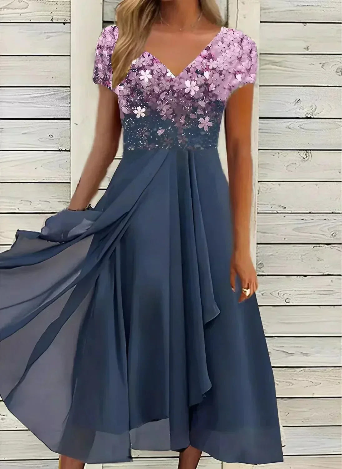 Chic Chiffon Evening Dress for Women