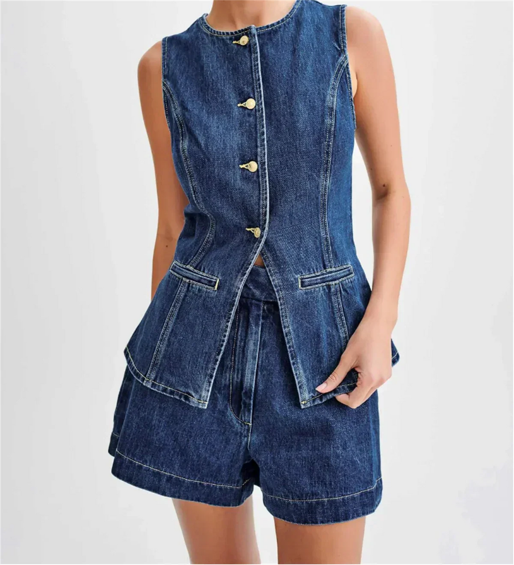 Denim Ensemble Set