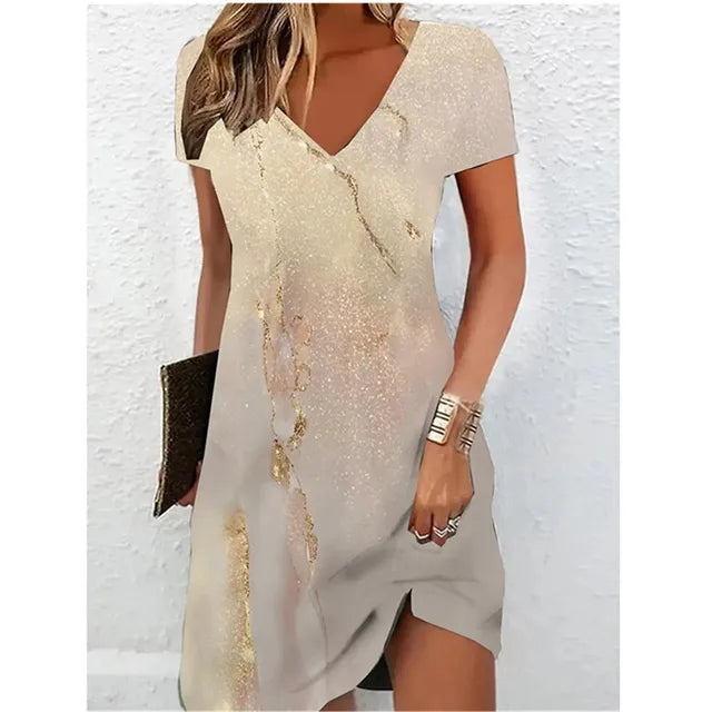 Sparkling Champagne Cocktail Dress