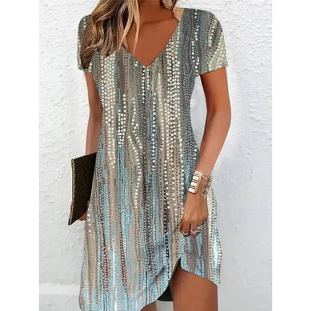 Sparkling Champagne Cocktail Dress