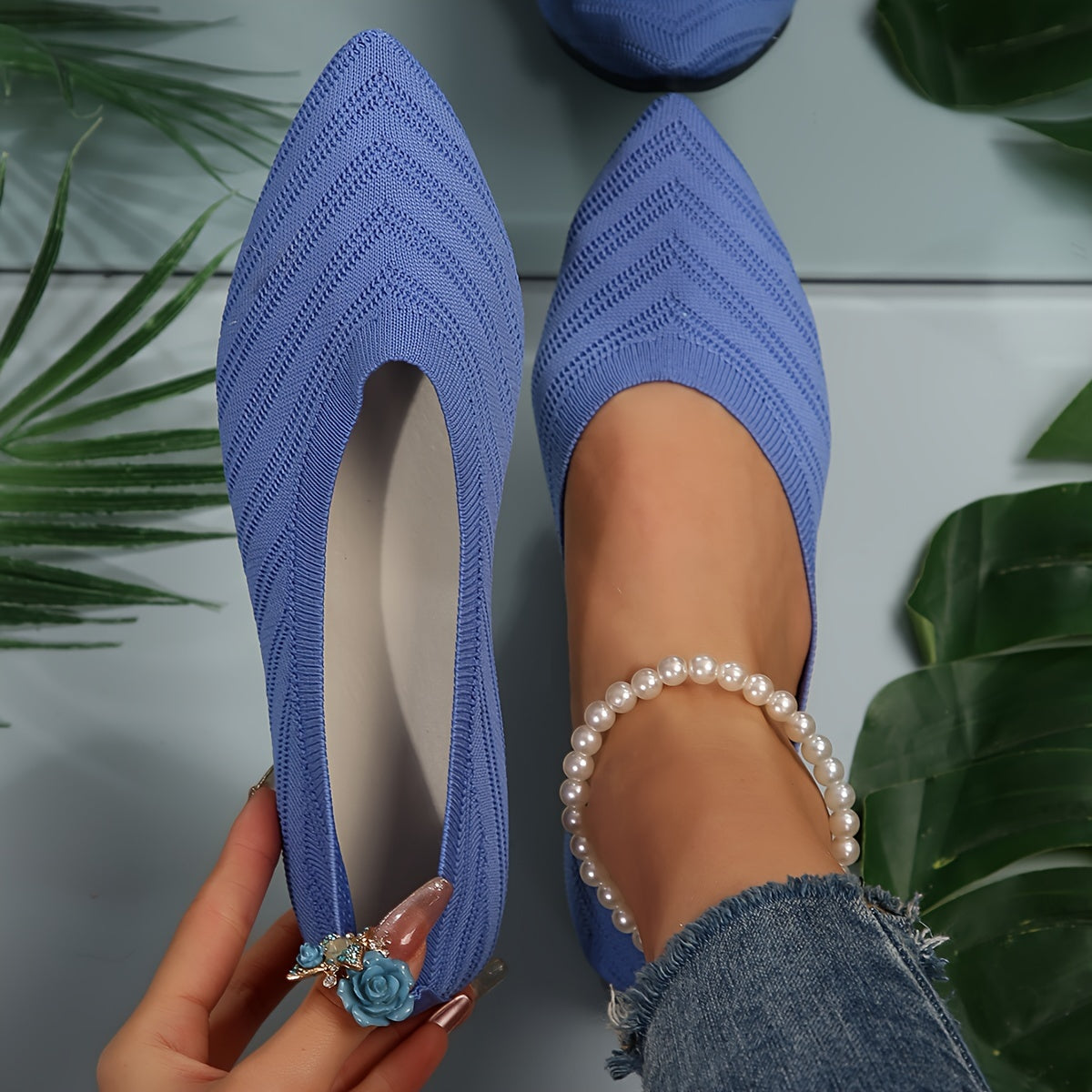 Cozy Women's Slip-On Ballet Flats