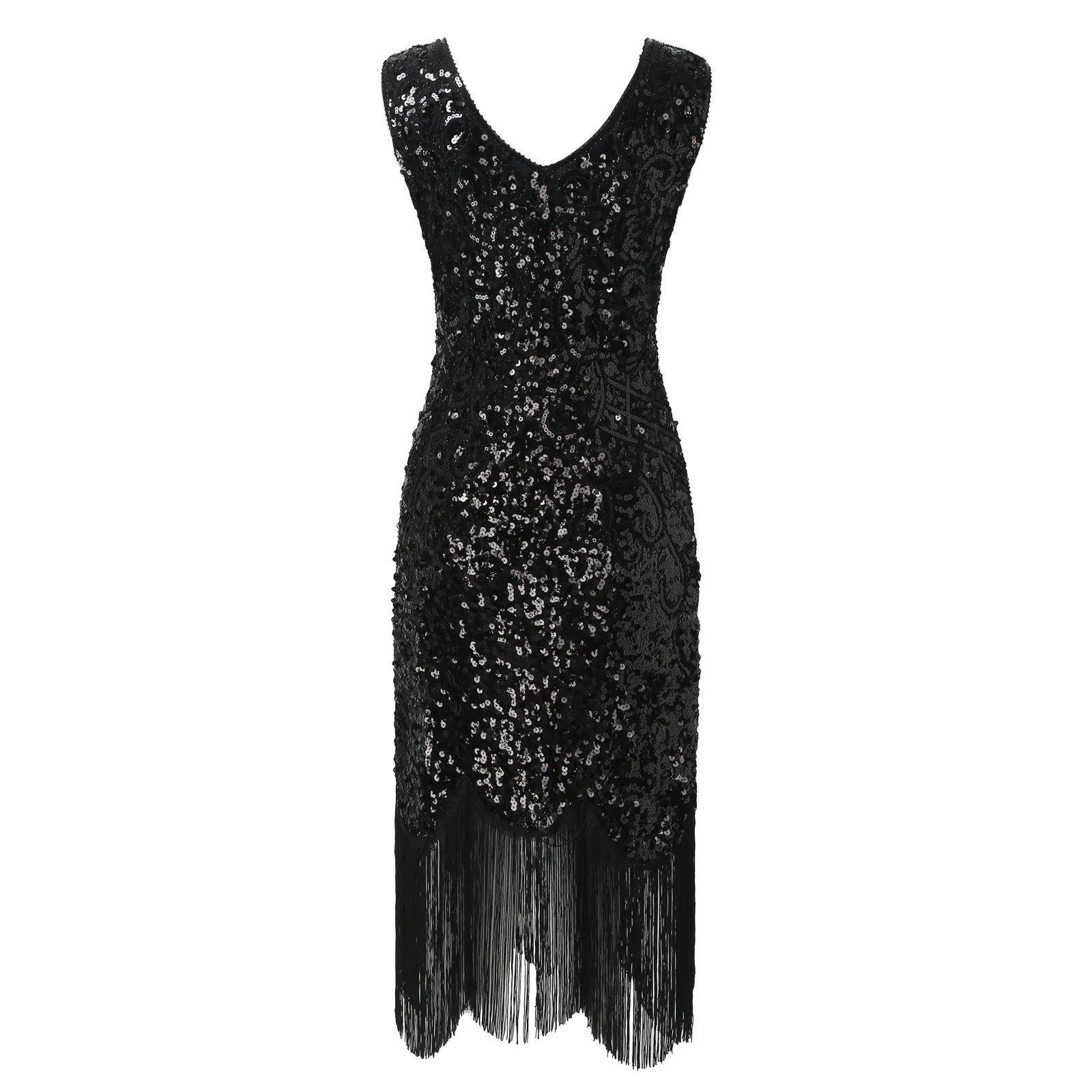 Bold Black – 1920s Charleston-Inspired Design Dress