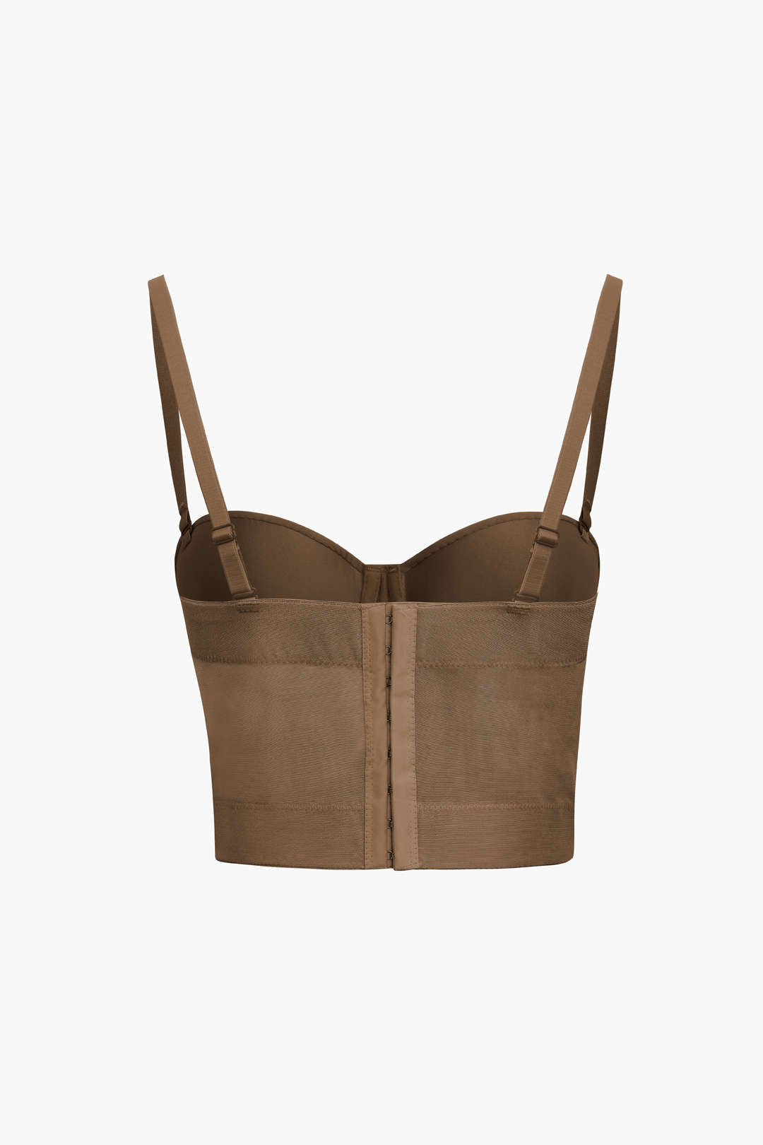 Mesh Underwired Bustier Blouse