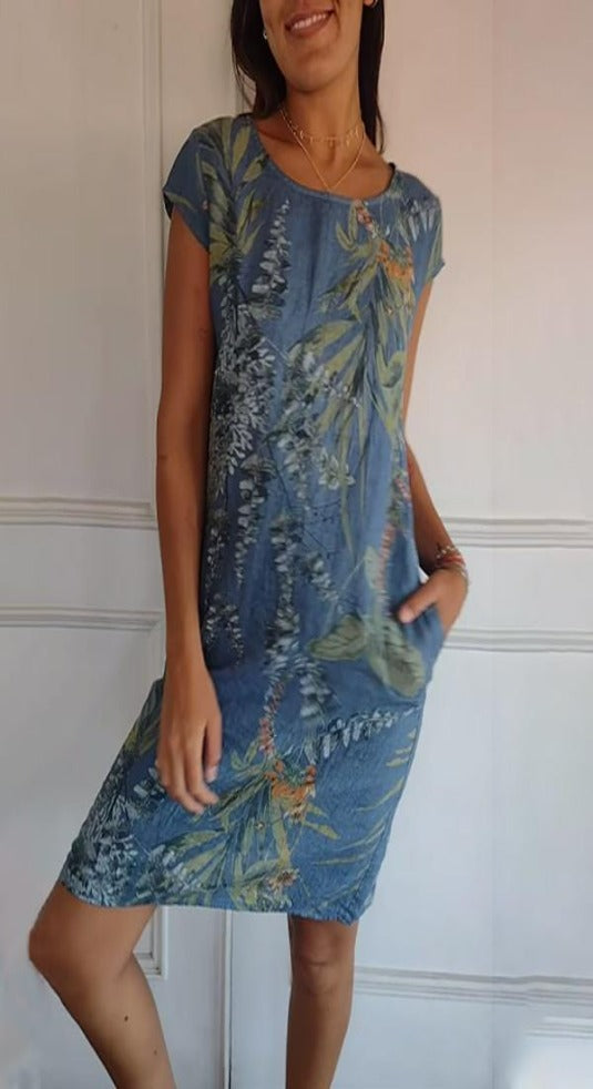 Cozy Round Neck Dress
