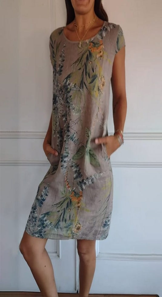Cozy Round Neck Dress