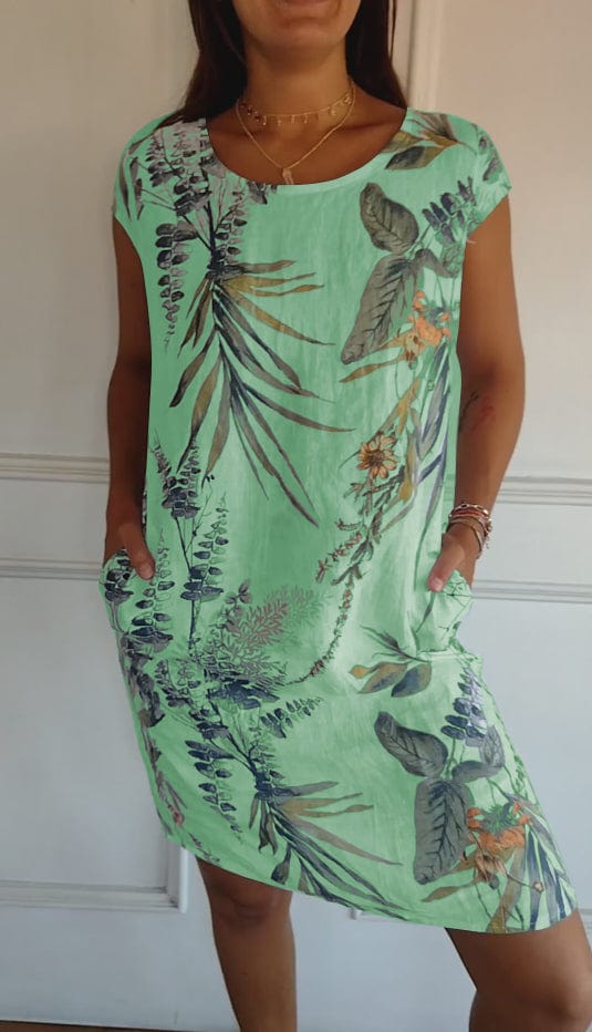 Cozy Round Neck Dress