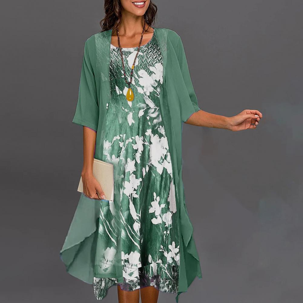 Women's Relaxed Fit Stretchy Summer Dress