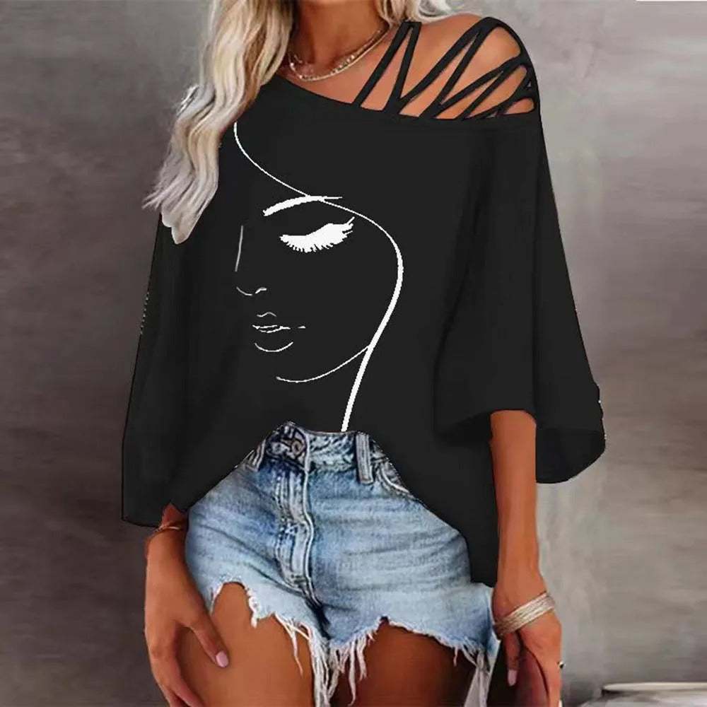 Patterned Women's Blouse